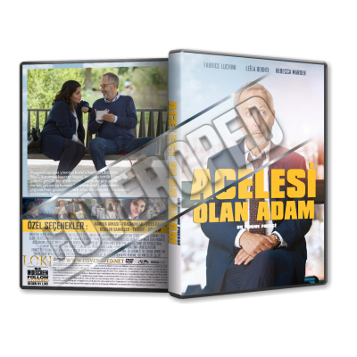 Acelesi Olan Adam - Un homme pressé - 2018 Türkçe Dvd Cover Tasarımı